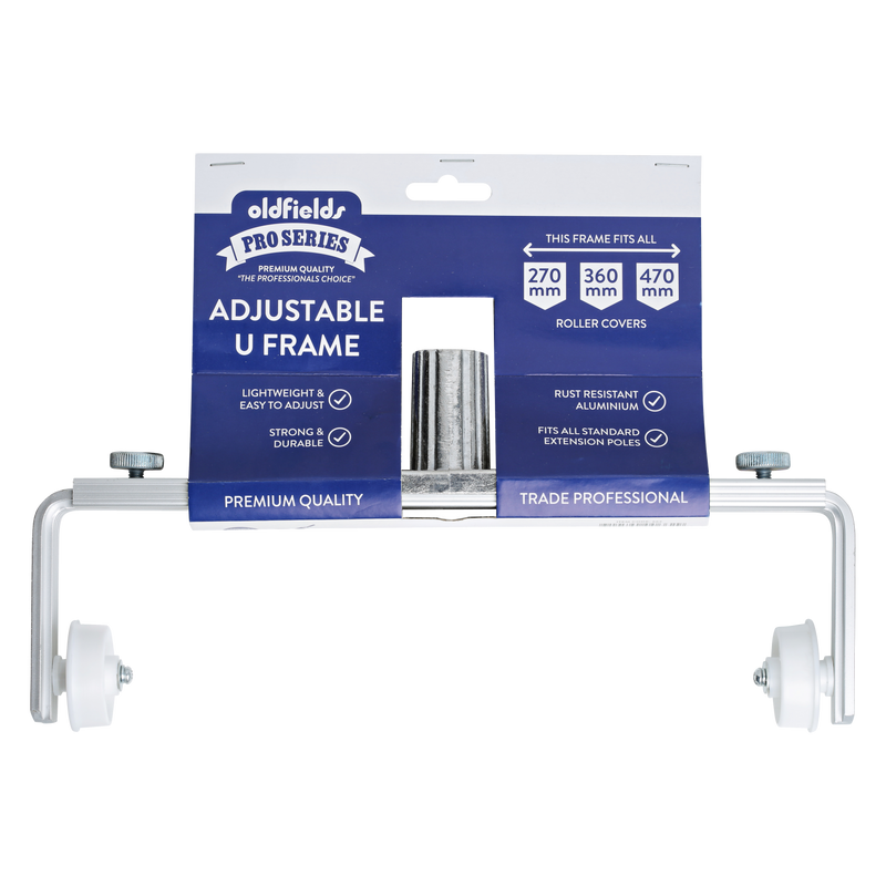 Oldfields 12 - 18 Inch Pro Series Adjustable Paint Roller Frame