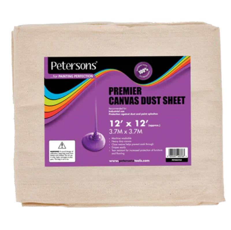 Petersons Premier Canvas Dust Sheet