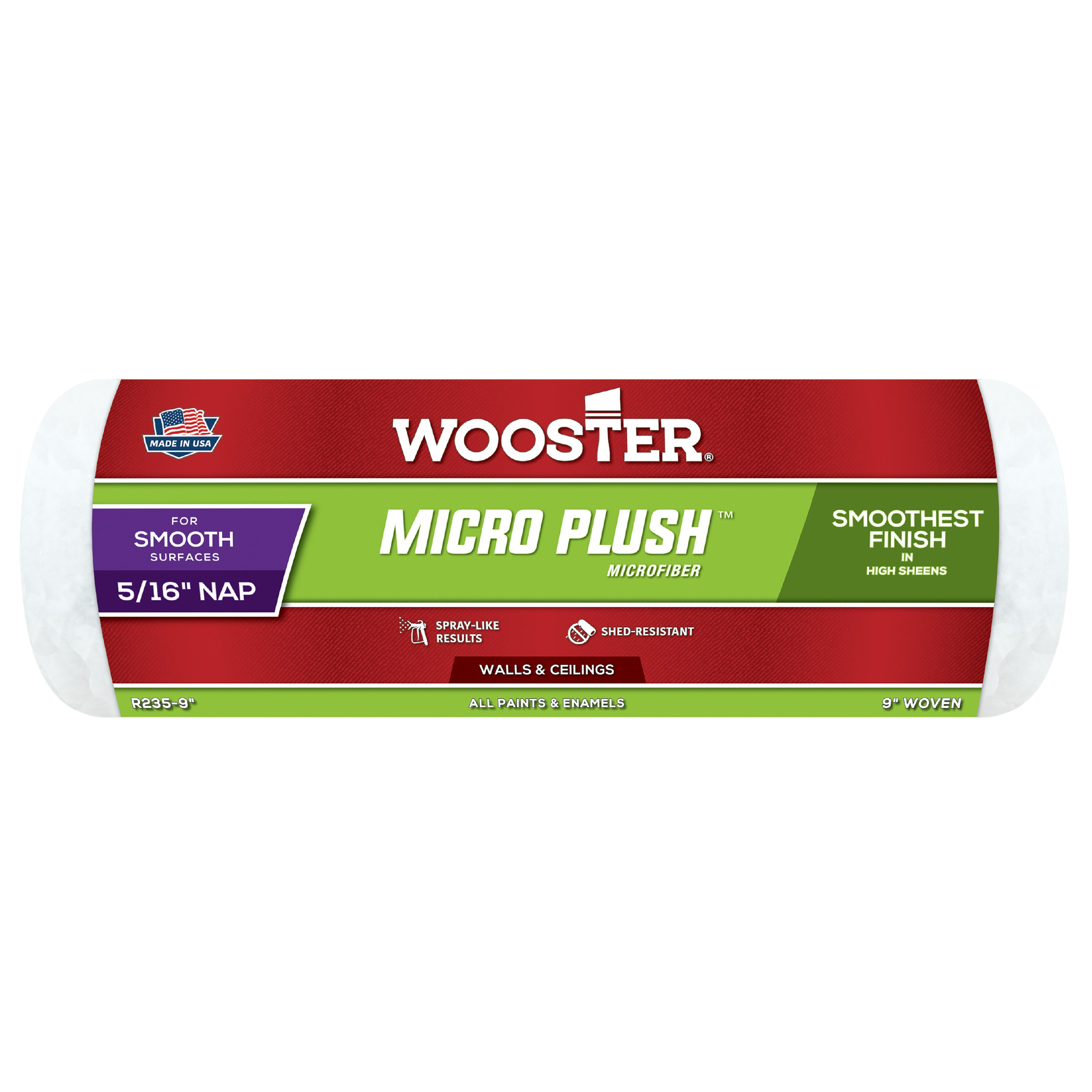 Wooster 9" Micro Plush Paint Roller Sleeve