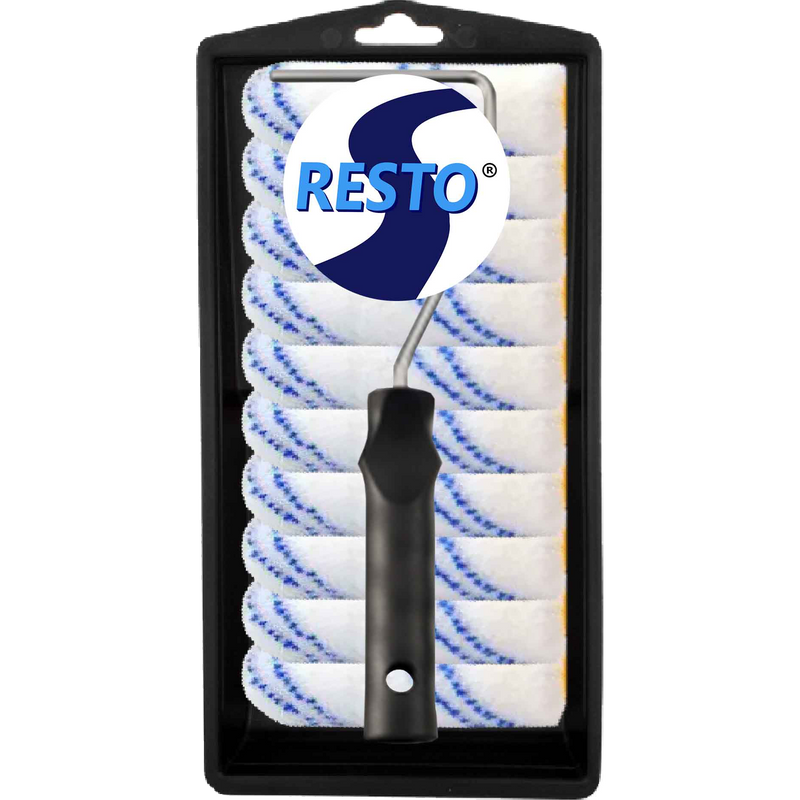 Resto 4 Inch Paint Roller Tray Set