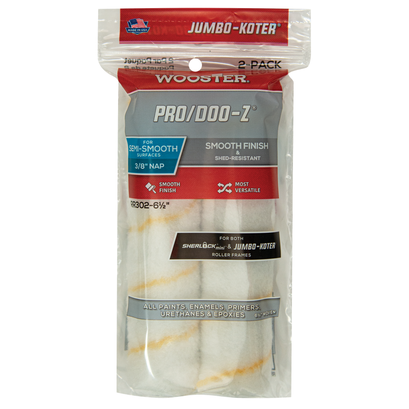 Wooster Pro/Doo-Z Jumbo Paint Roller Sleeves (2 Pack)