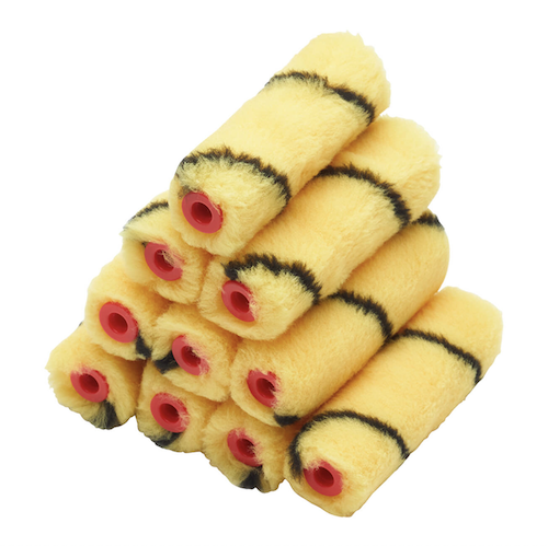 ProDec 4 Inch Medium Pile Tiger Mini Paint Roller Sleeves (10 Pack)