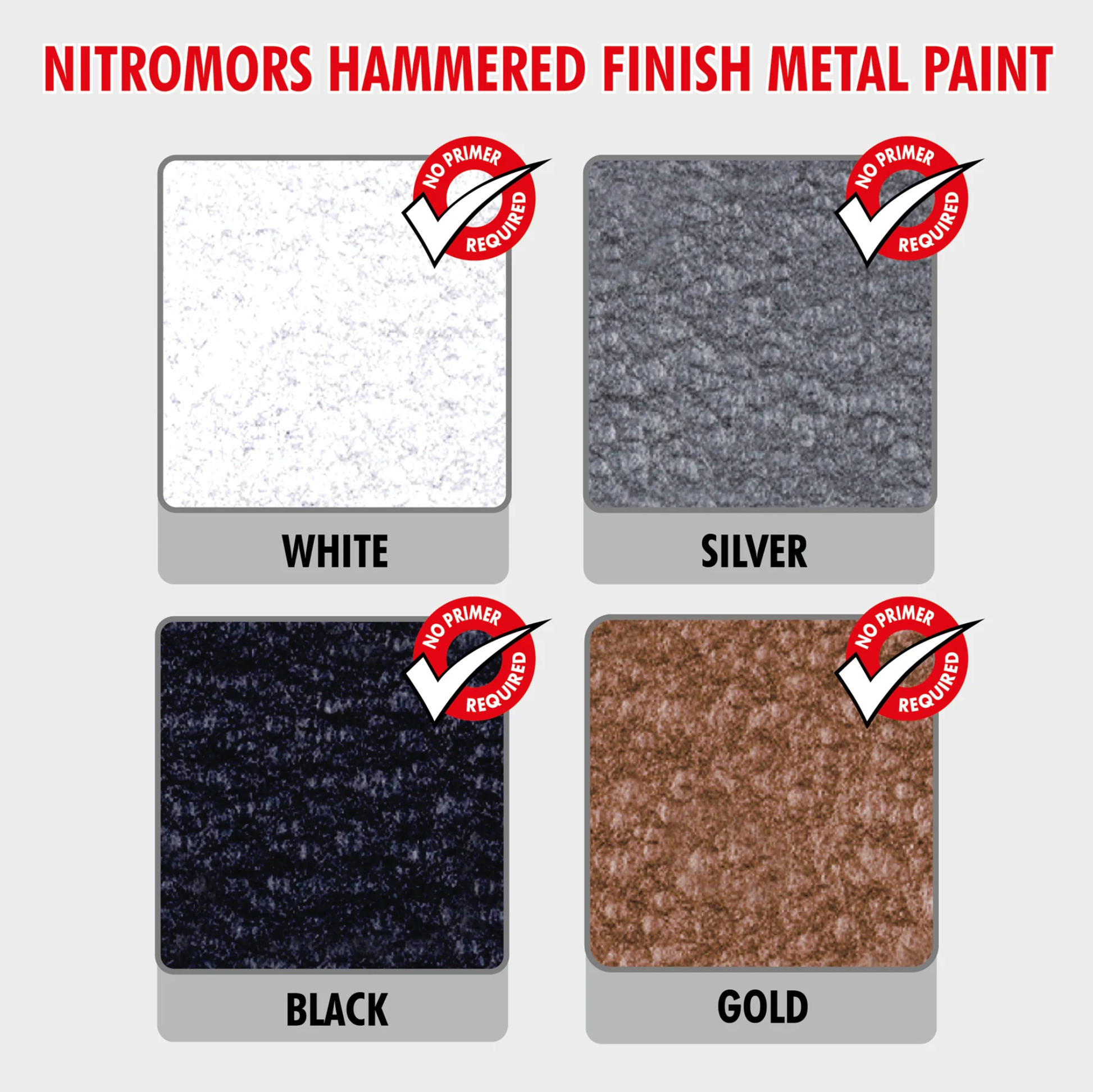 Hammered Finish Metal Paint 500ml