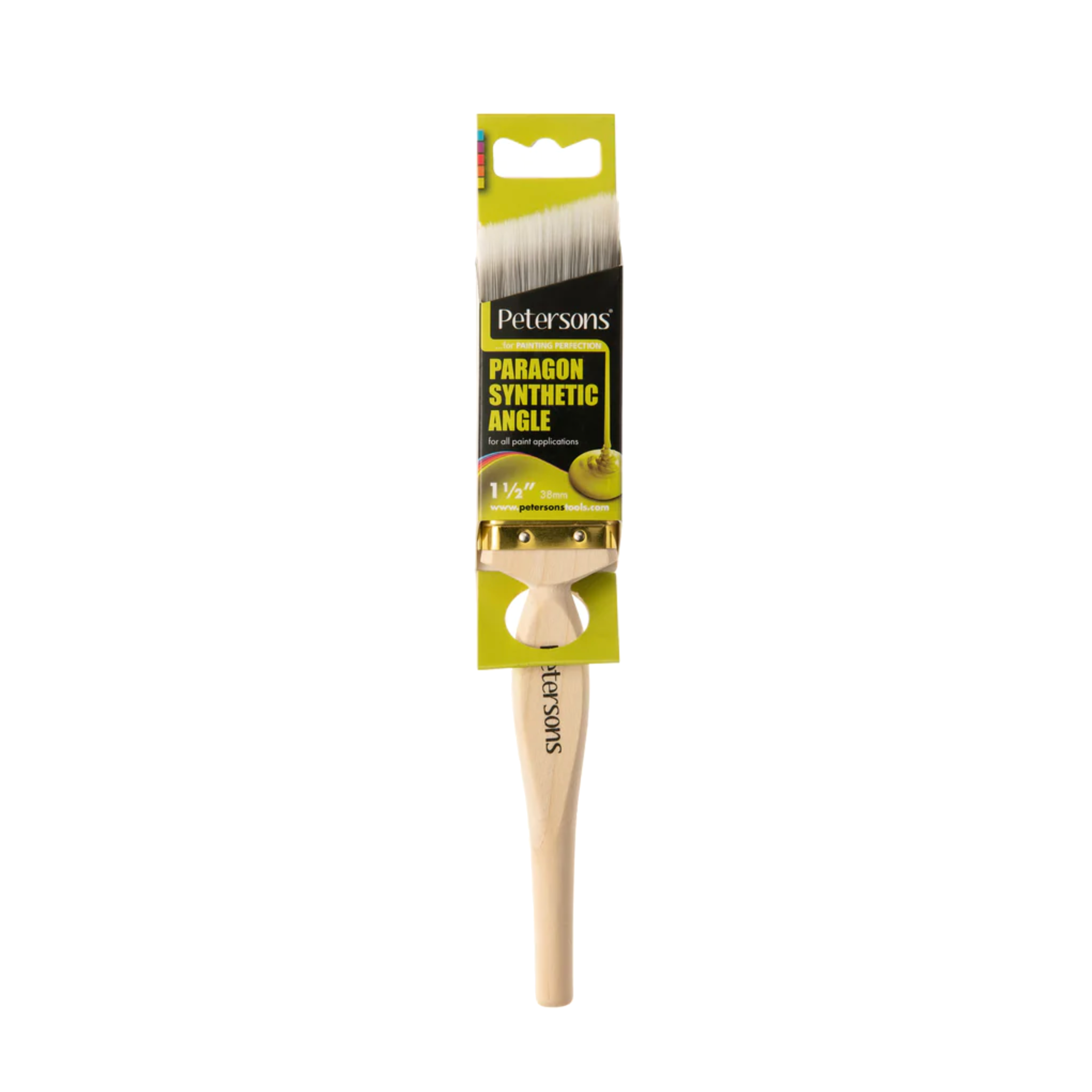 Petersons Paragon Synthetic Angle Sash Paint Brush