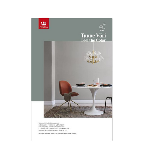 Tikkurila Feel the Color Colour Card