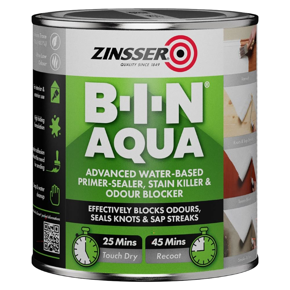 Zinsser Bin Aqua Water Based Primer & Sealer