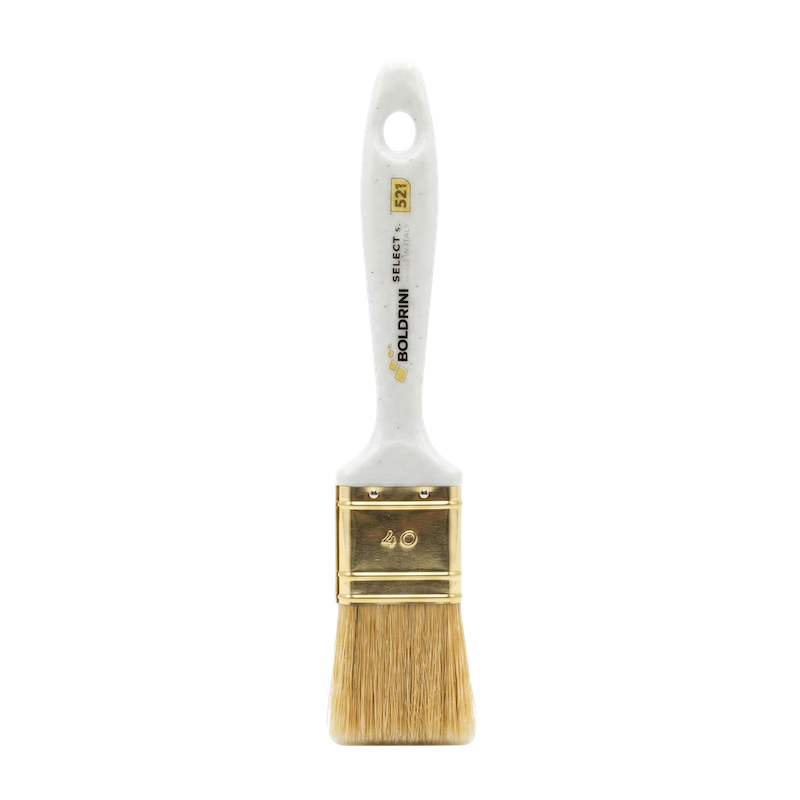 Boldrini 2.5 Inch Flat Sash Enamel Paint Brush