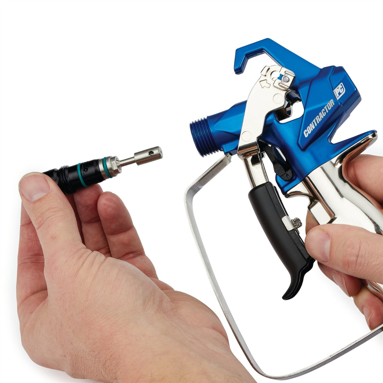 Contractor PC Compact Airless Spray Gun with RAC X FFLP 517 SwitchTip