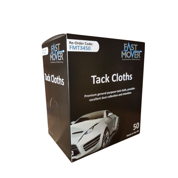 Fast Mover Tack Cloths for Solvent & Water Based Paints