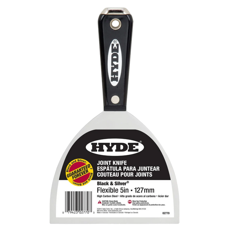 Hyde Black & Silver Flex Hammer-head Joint Knives