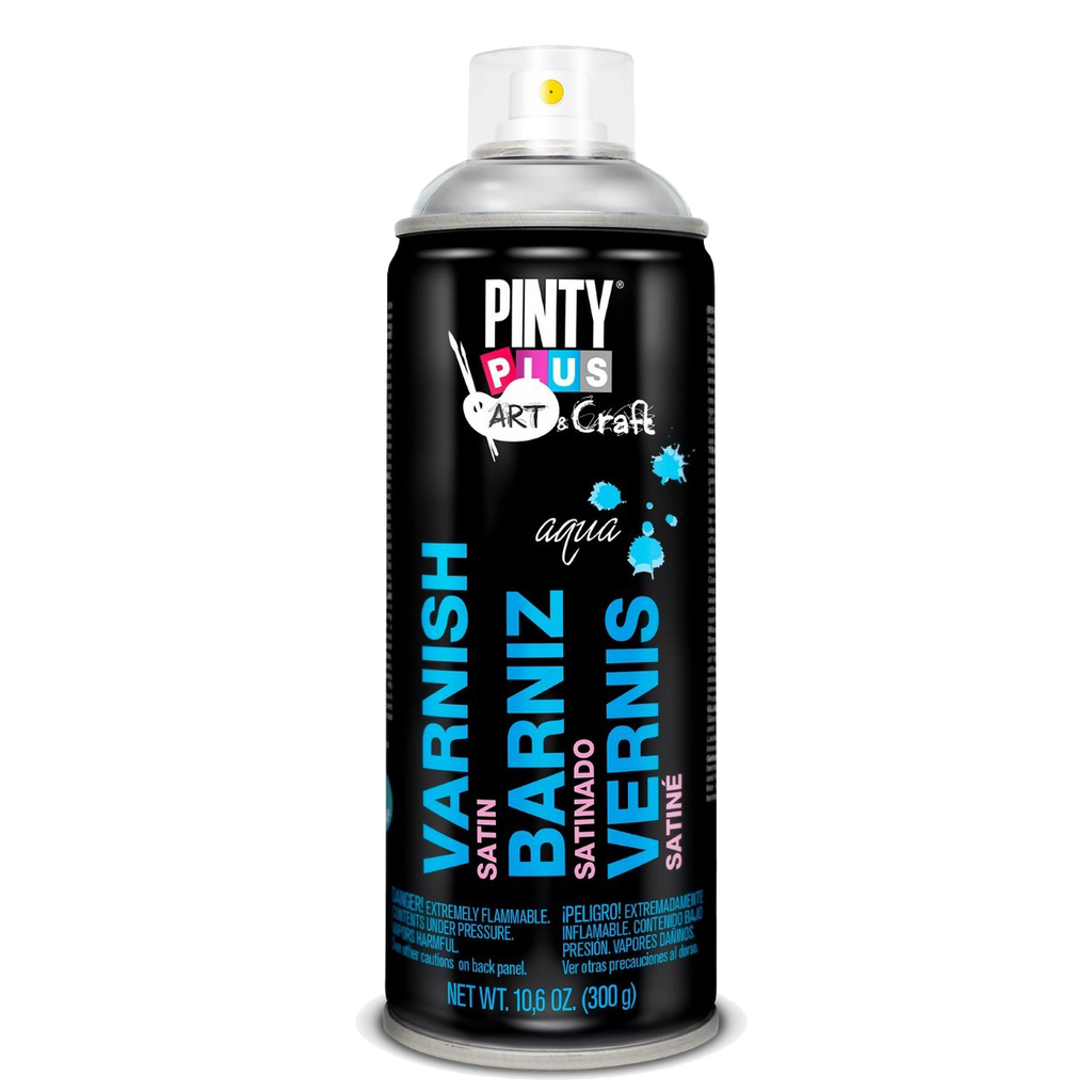 Pinty Plus Art & Craft WaterBased Varnish Spray 400ml Buy Online on Paintlab, Ireland
