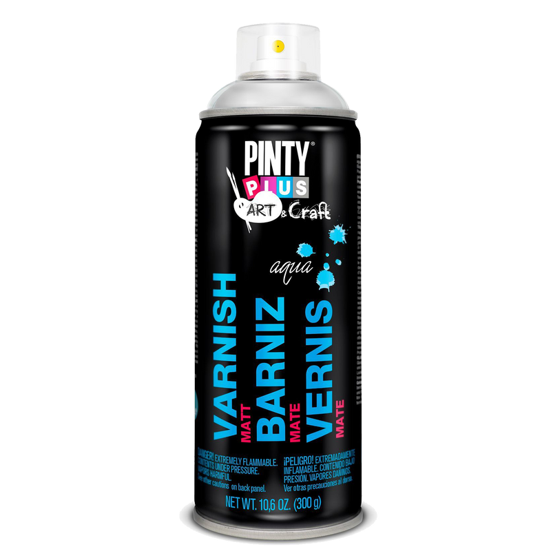 Pinty Plus Art & Craft Water-Based Varnish Spray 400ml