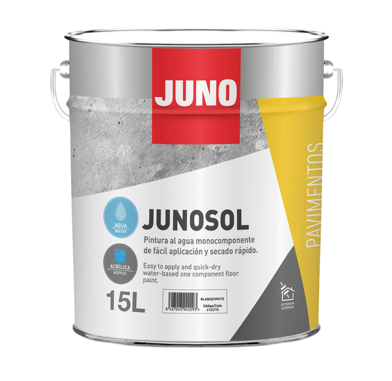 Juno Junosol Water-Based Floor & Driveway Paint - White