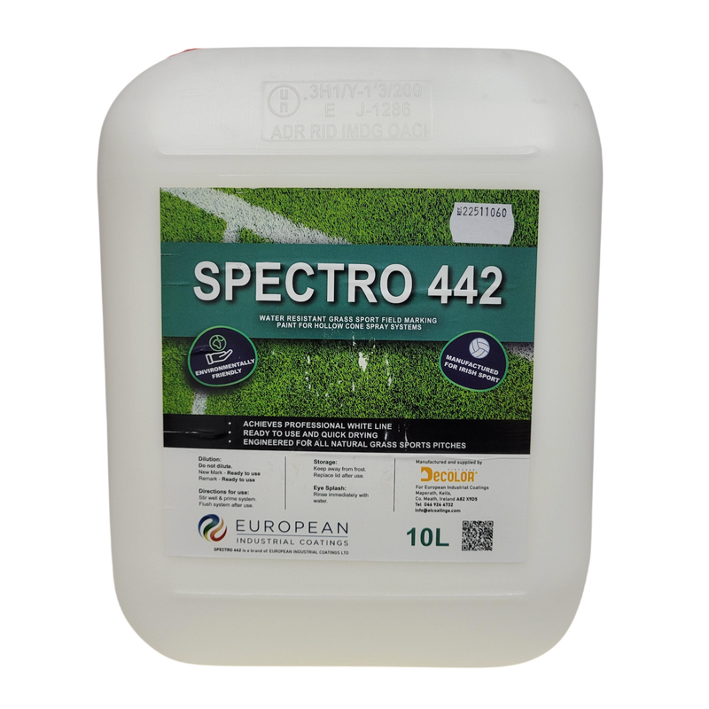 Spectro 442 Water Resistant Pitch Line Marking Paint 10L