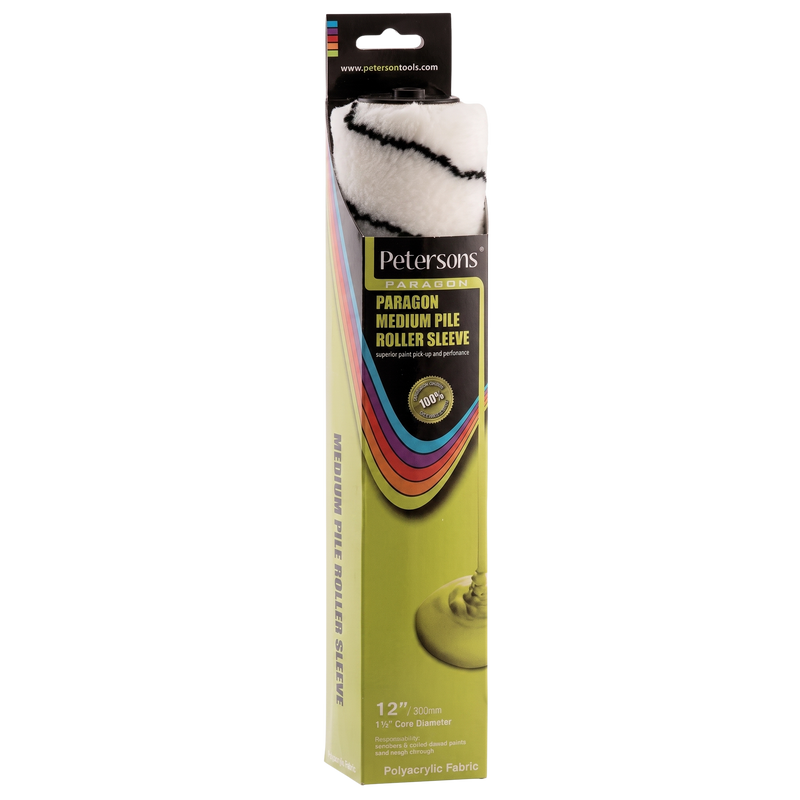 Petersons 12 Inch Paragon Medium Pile Sleeve 18mm Nap