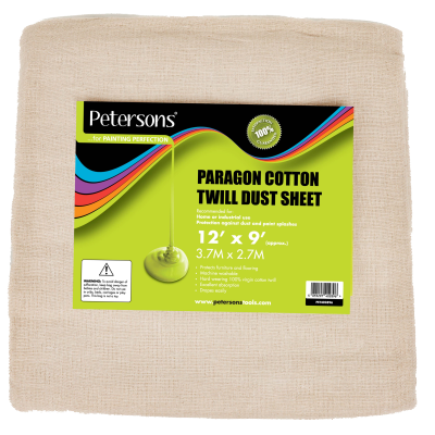 Petersons Paragon Cotton Twill Dust Sheets