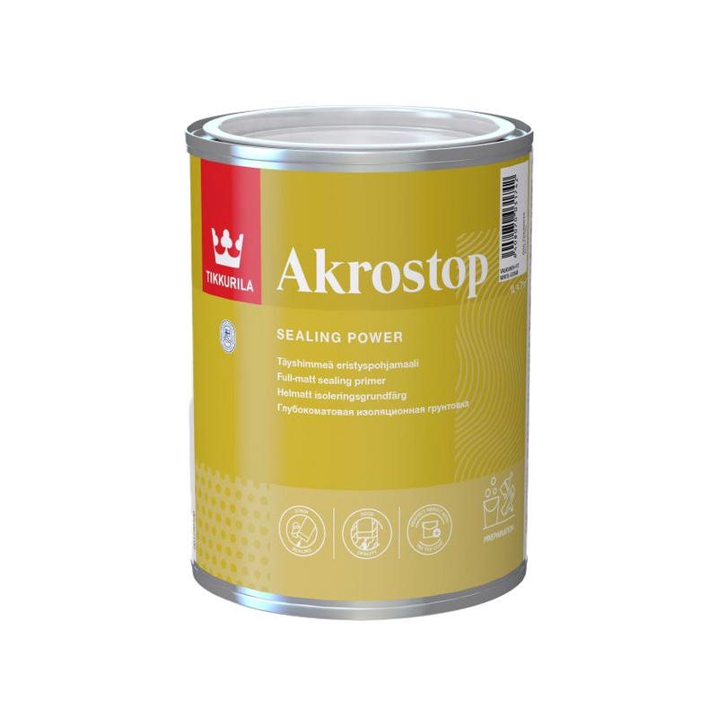 Tikkurila Akrostop Stain Blocking Interior Primer