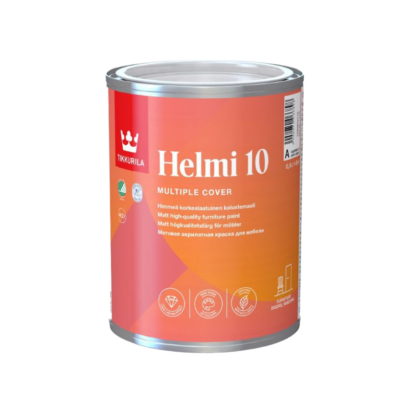 Tikkurila Helmi 10 Matt Interior Wood & Metal Paint