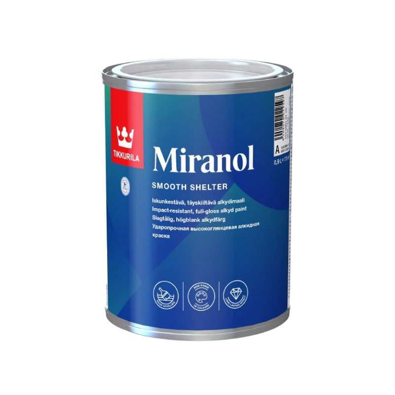 Tikkurila Miranol Ultra High Gloss Exterior & Interior Paint