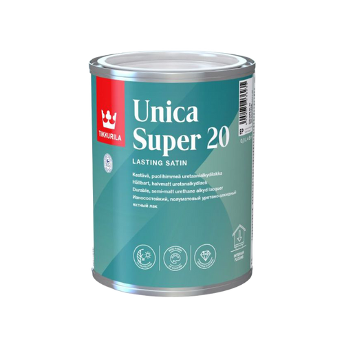 Tikkurila Unica Super 20 Semi-Matt Urethane Lacquer