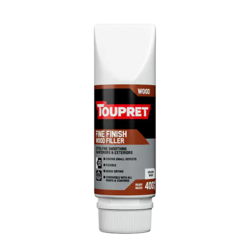 Toupret Ready Mixed Fine Finish Wood Filler (White)