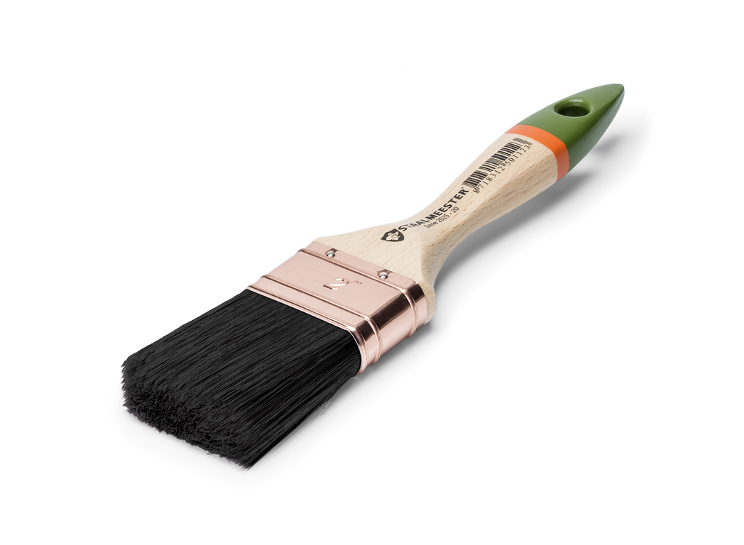 2025 Natural Bristle Flat Paint Brush