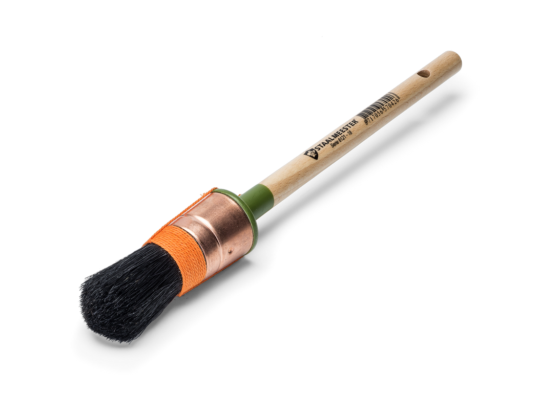 Staalmeester 6121 Natural Bristle Round Sash Paint Brushes