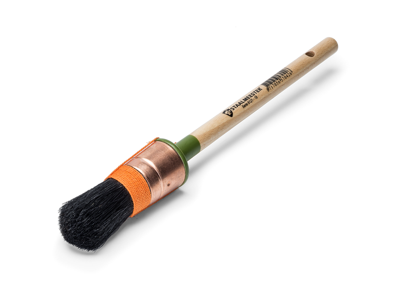 Staalmeester 6121 Natural Bristle Round Sash Paint Brush
