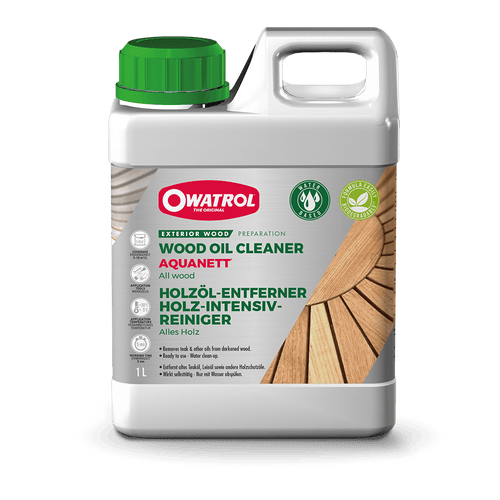 Owatrol Aquanett Wood Oil Remover 1L
