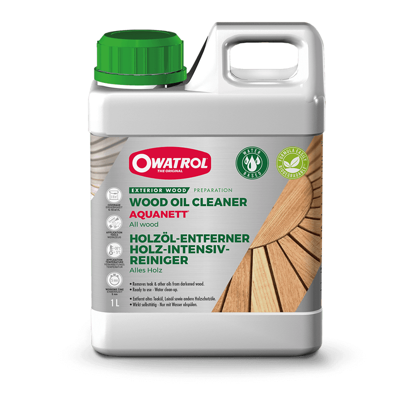 Owatrol Aquanett Wood Oil Remover 1L
