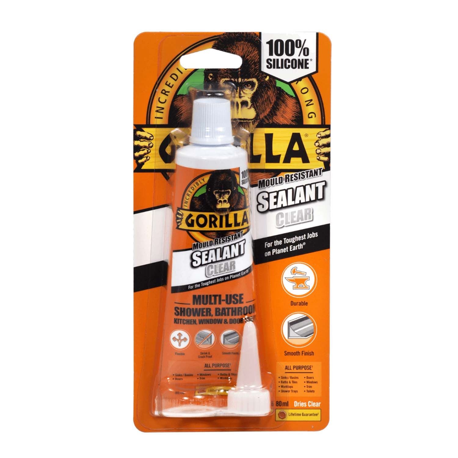 Mould Resistant Clear Sealant 80ml