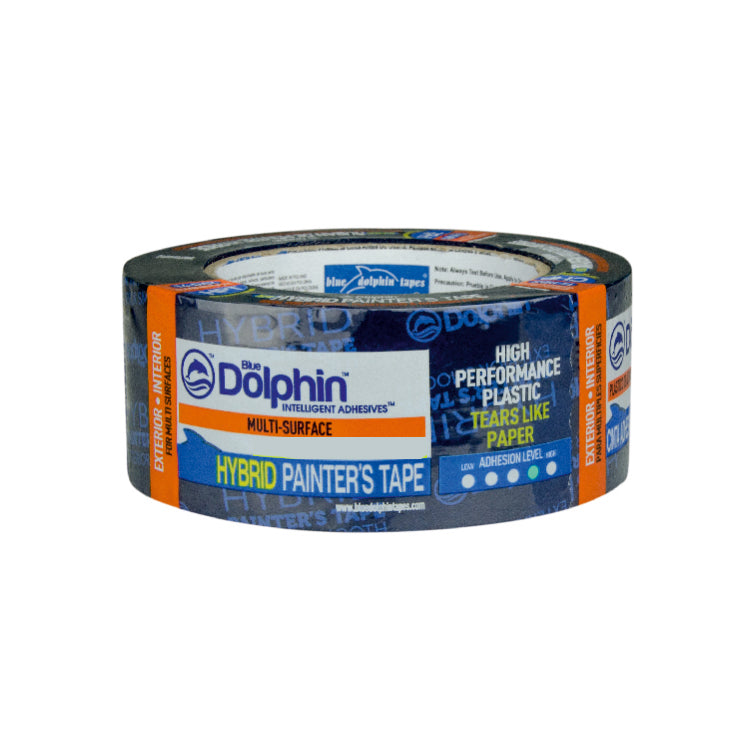Blue Dolphin 1.5 Inch Hybrid Painters Masking Tape 50m