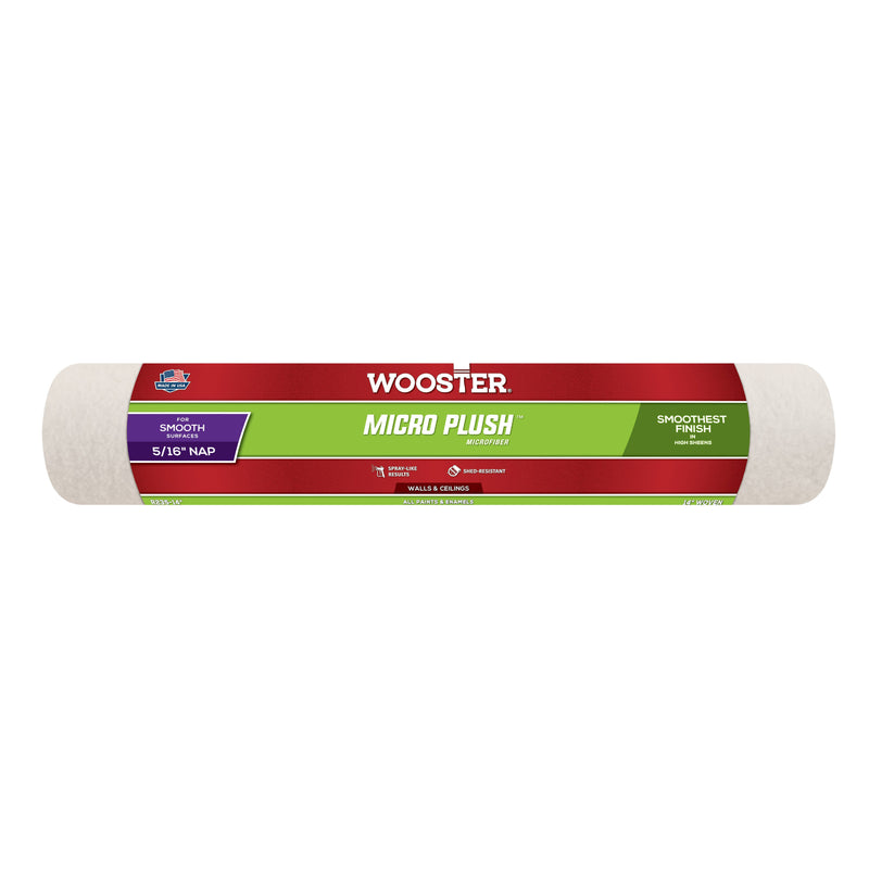 Wooster 14 Inch Micro Plush Paint Roller Sleeve 5/16 Nap