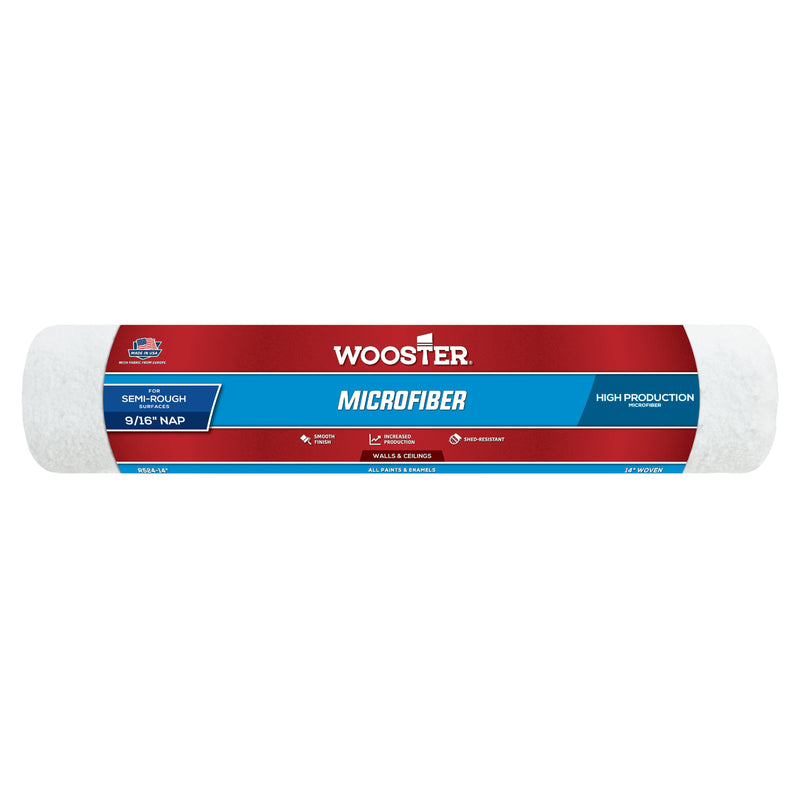 Wooster 14 Inch Microfiber Paint Roller Sleeve
