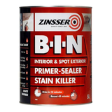 BIN Shellac Primer, Sealer & Stain-Killer (White)