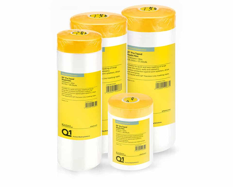 Q1 Pre Taped Washi Film Roll