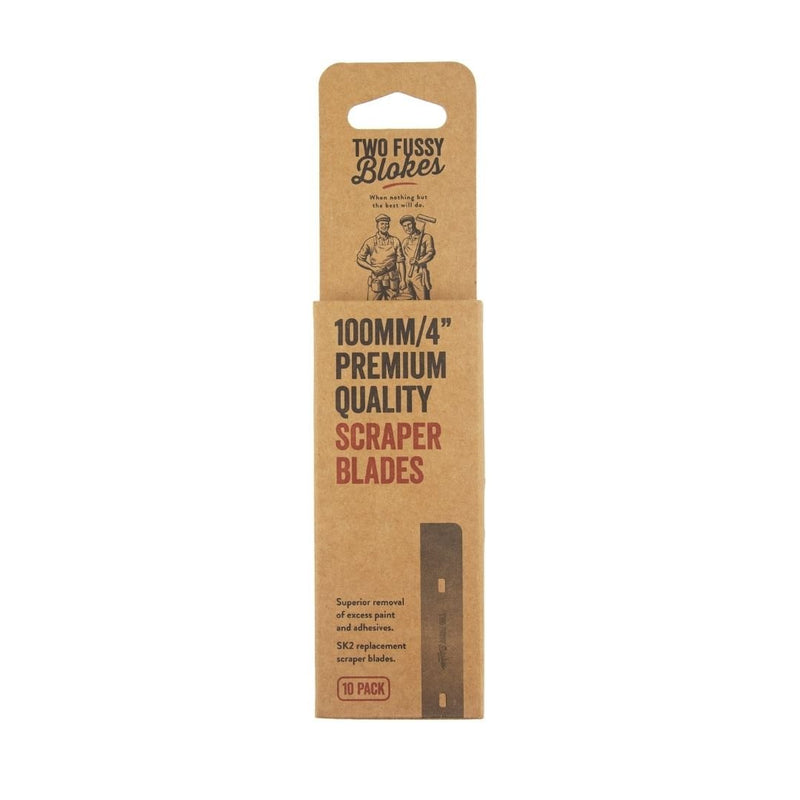 Two Fussy Blokes Glass Scraper Replacement Blades (10 Pack)