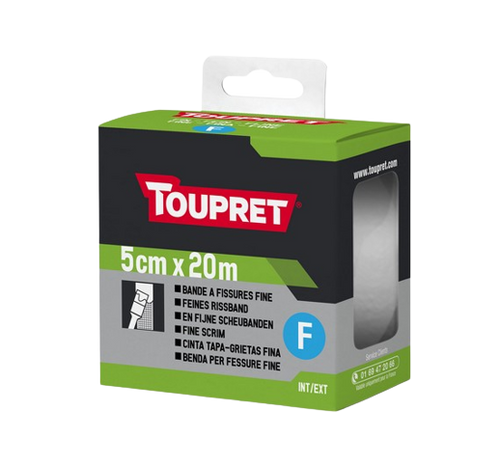 Toupret Fine Scrim Tape 50mm x 20m