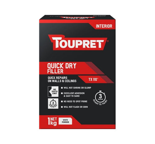 Toupret TX110 Quick Dry Interior Fillers