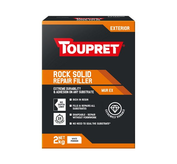 Toupret Rock Solid Mur Exterior Repair Filler