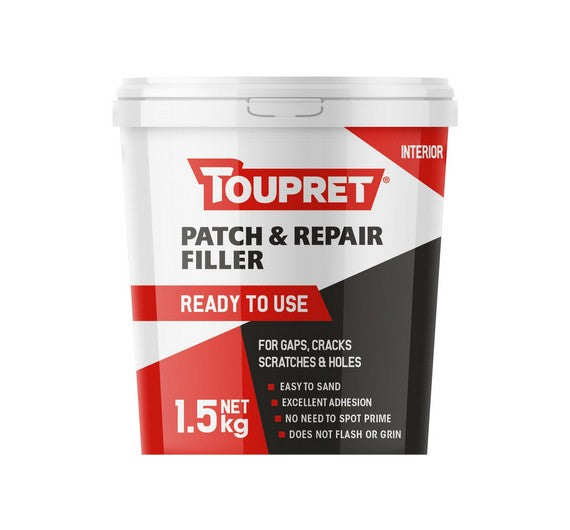 Patch & Repair Ready to Use Interior Filler 1.5Kg