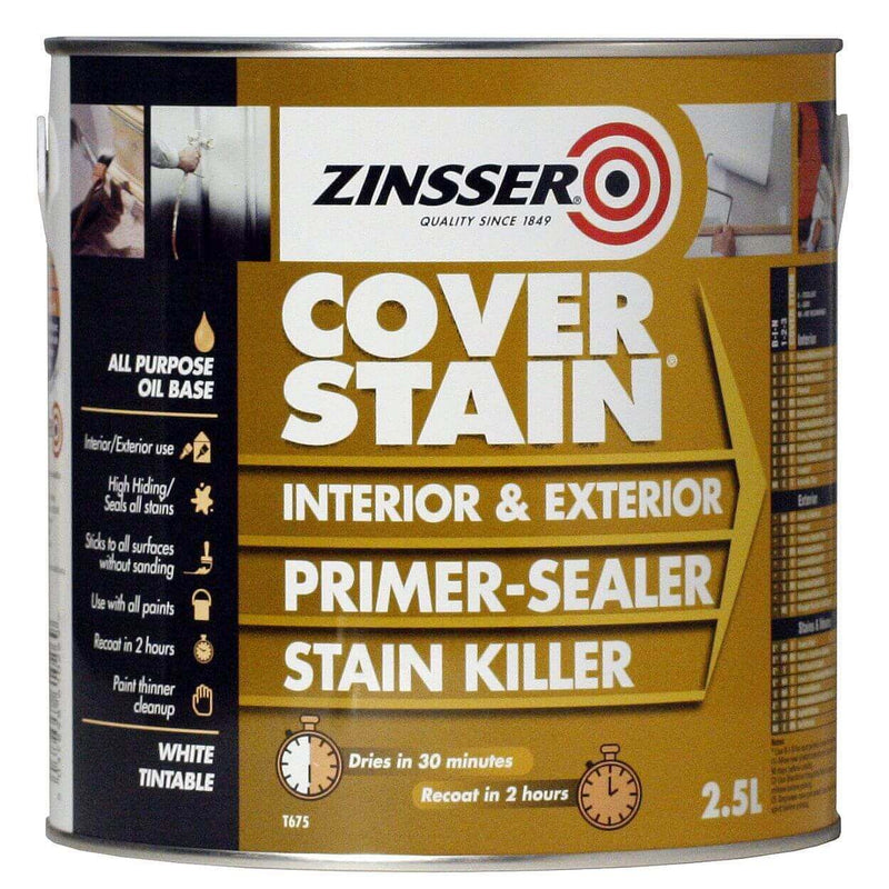 Zinsser Coverstain Oil Based Adhesion Primer & Sealer