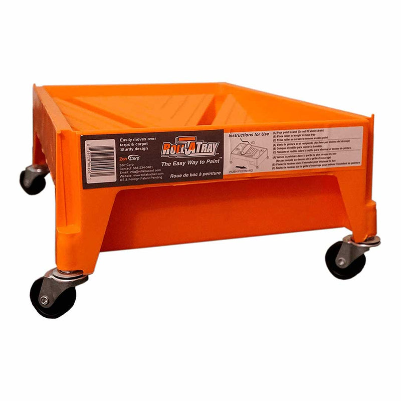 Zorr Corp 9-Inch Roll A Paint Tray + Free Liner